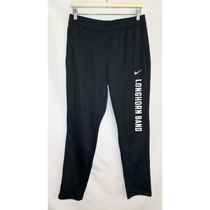 NIKE Texas Longhorns Band NCAA UT Austin Black Epic Pants Pull‎ On Women MEDIUM
